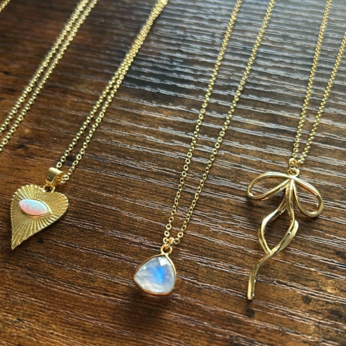 Tiara Moonstone Necklace