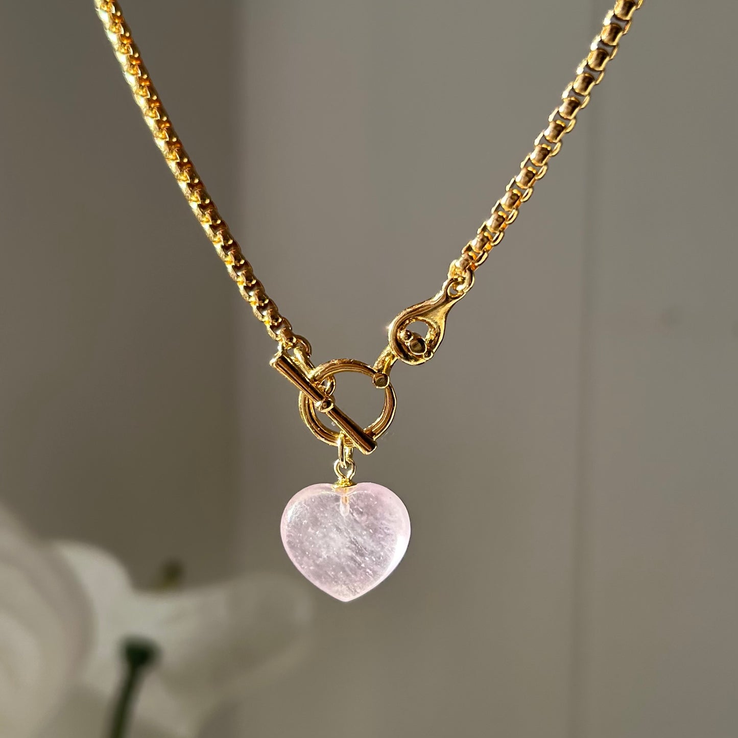 Lily Kunzite Necklace
