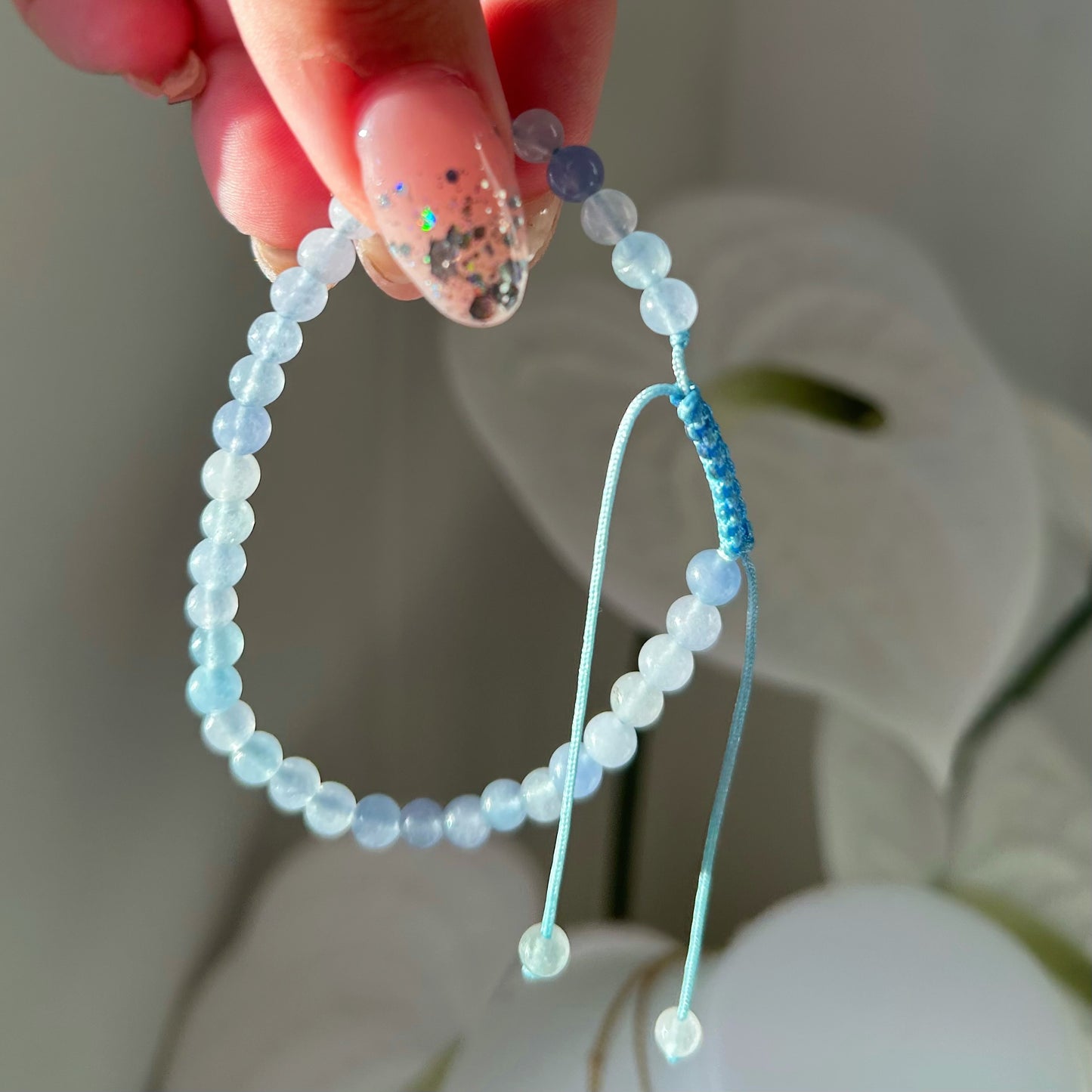 Aquamarine Adjustable Bracelet