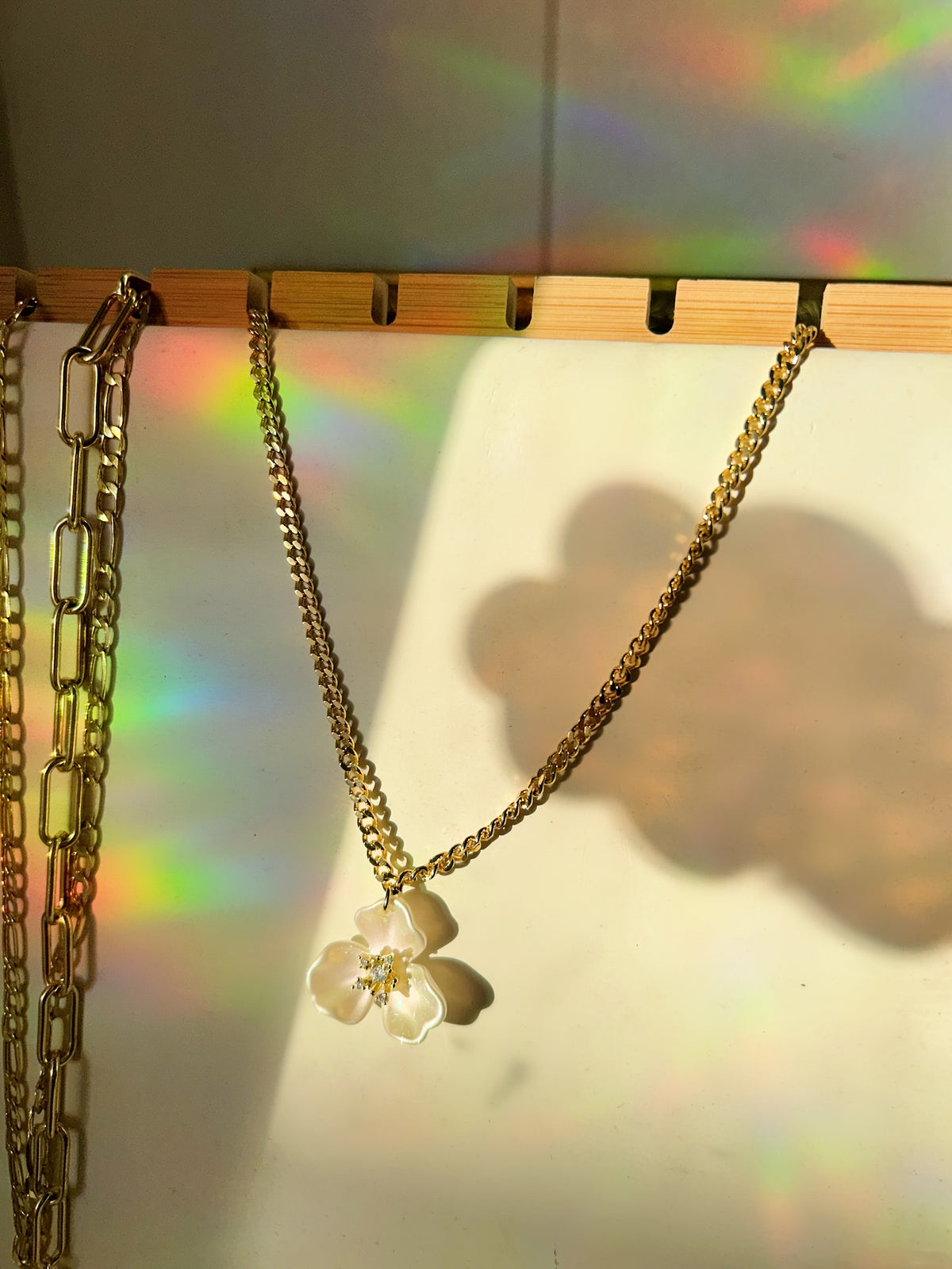 Lola Orchid Necklace