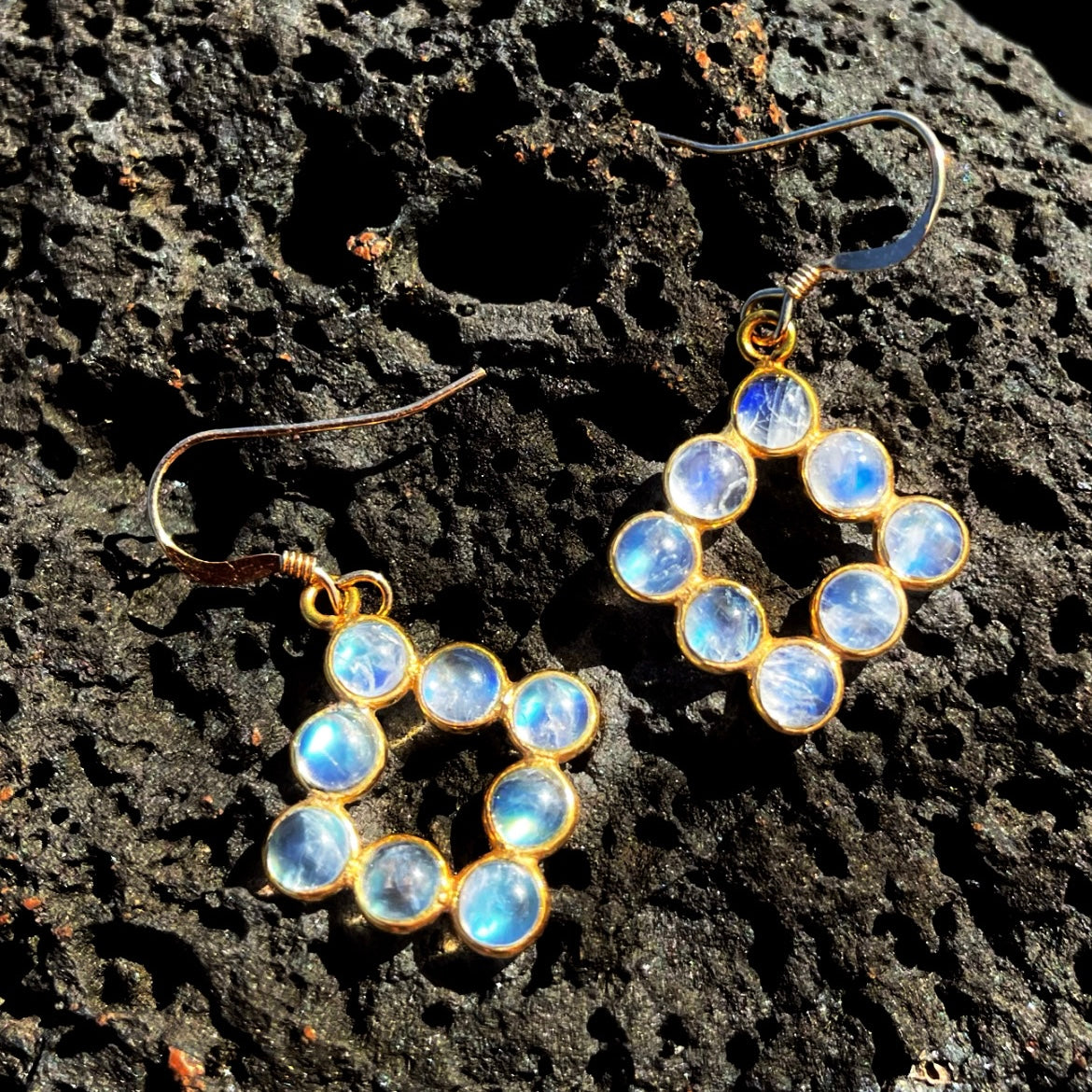 Tilly Moonstone Earrings