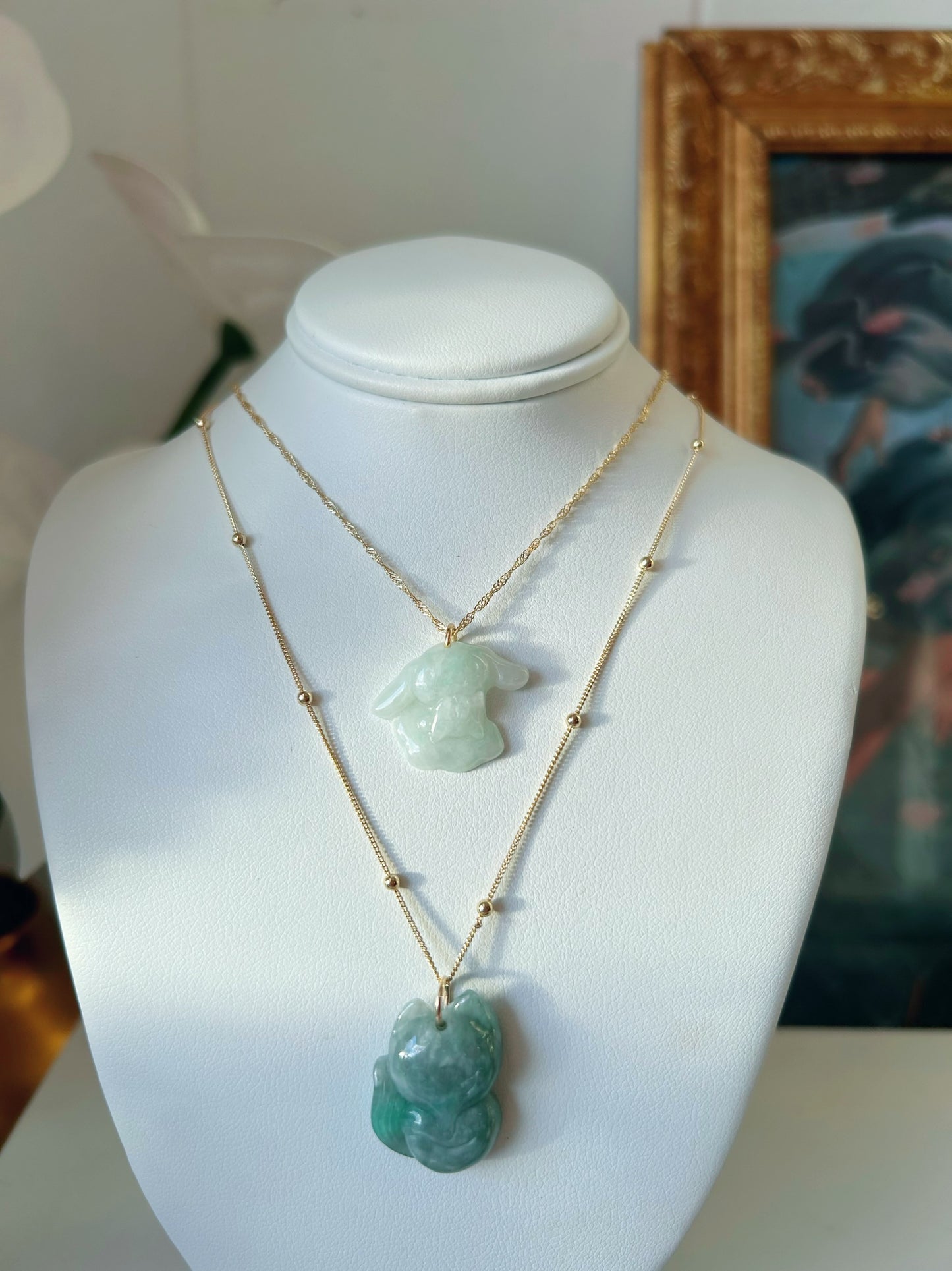 Light Jade Cinna Necklace