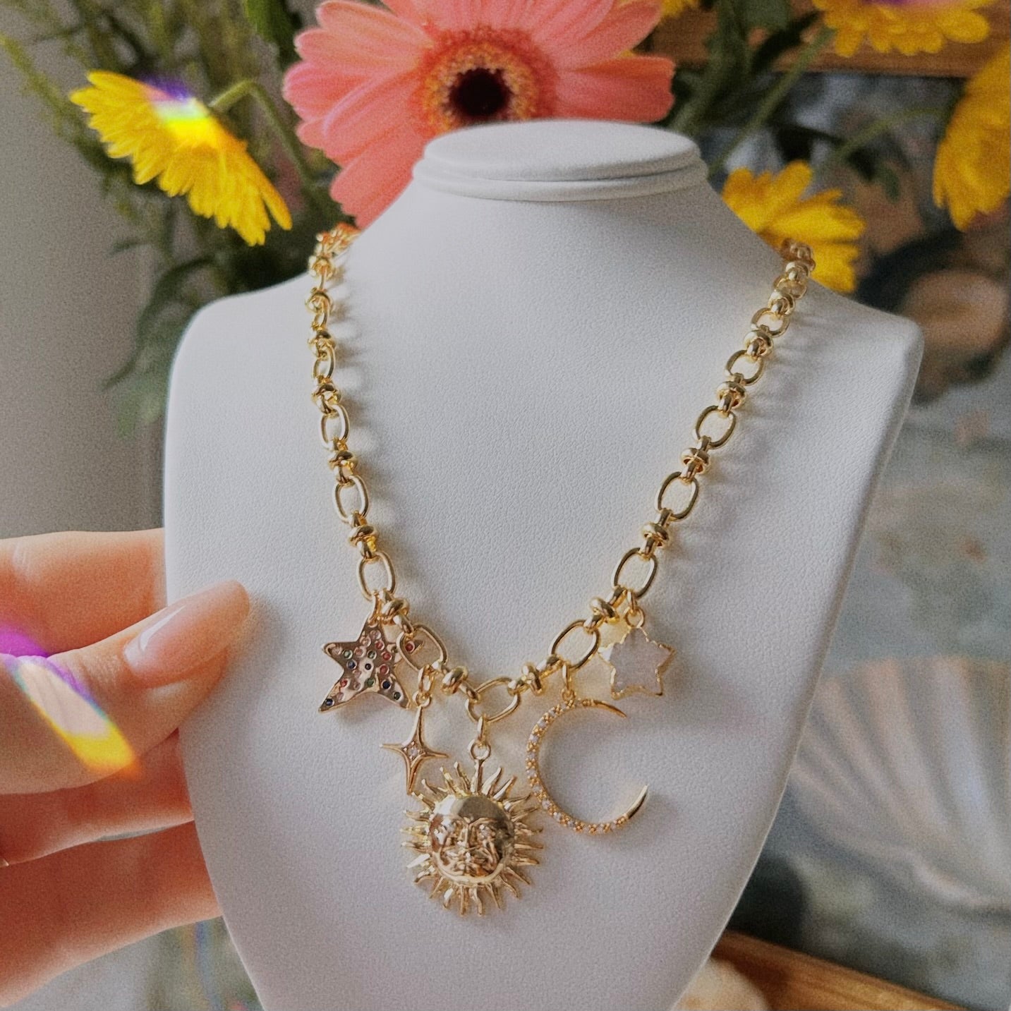 Celestial Charm Necklace