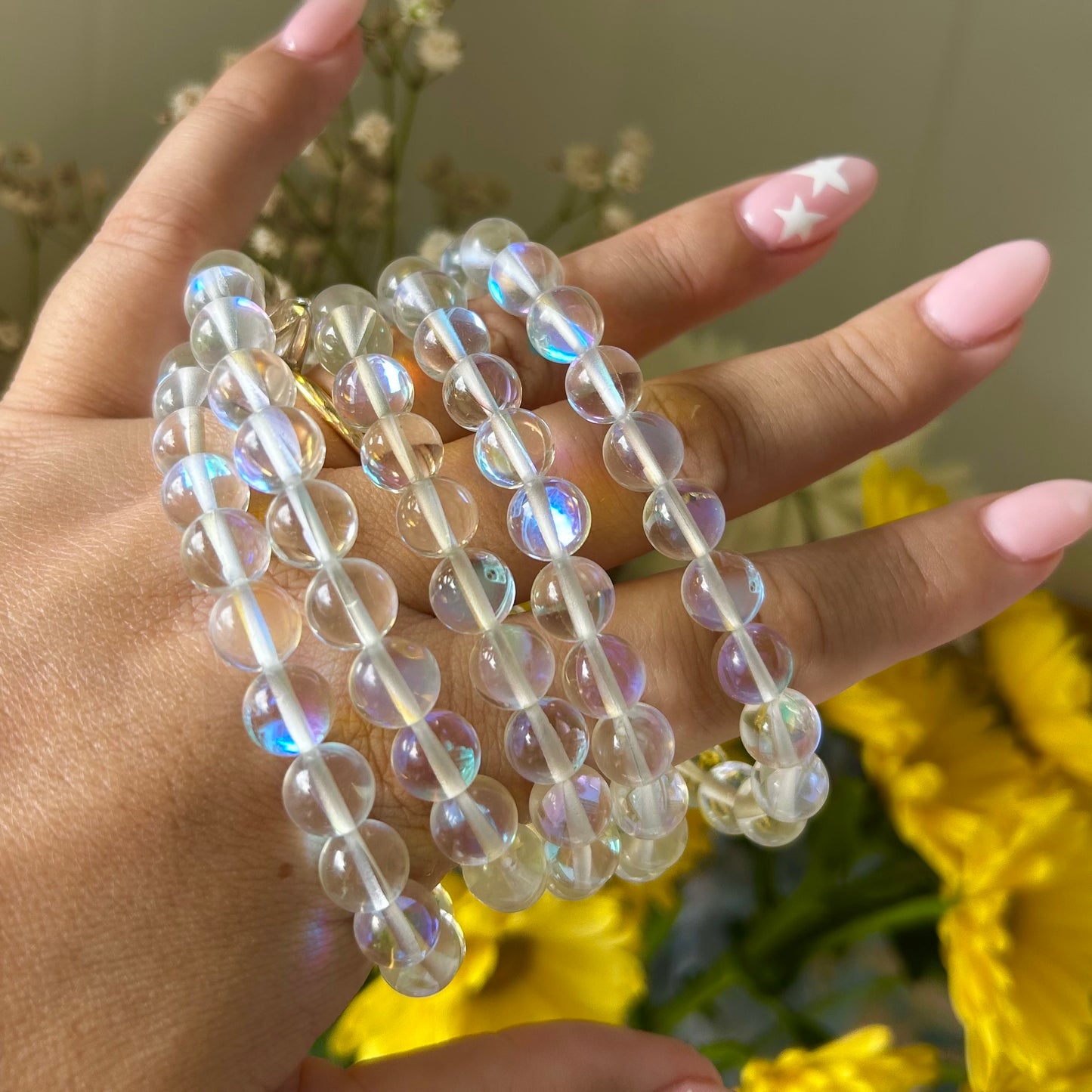 Angel Aura Stretchy Bracelet