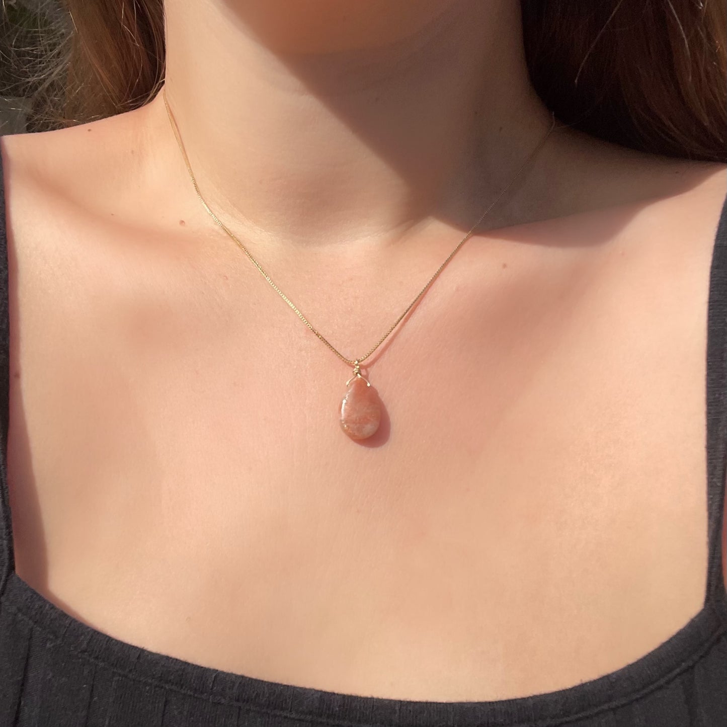 Sabrina Sunstone Necklace