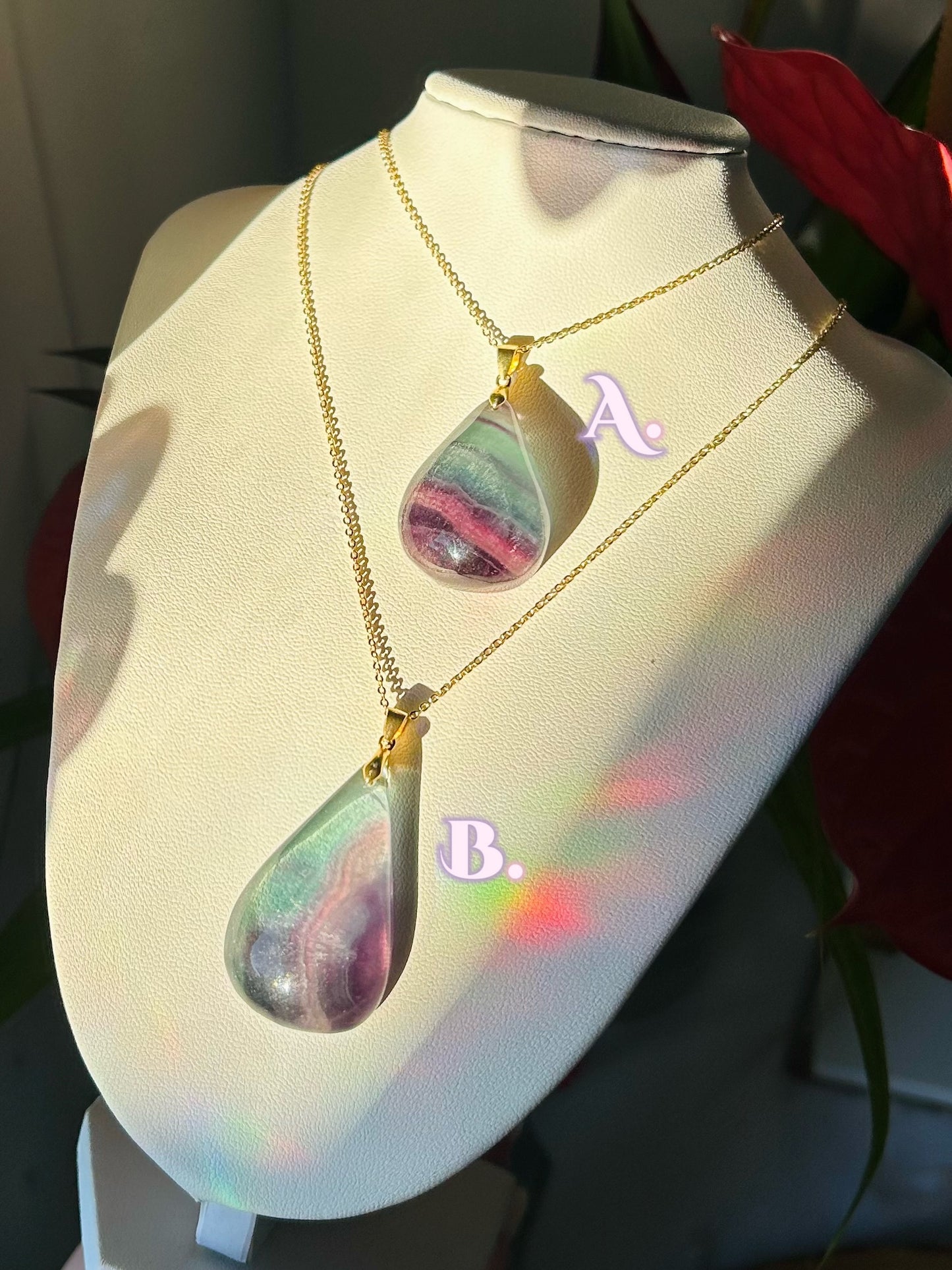 Dream Angel Teardrop Necklace