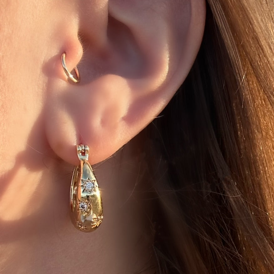 Stella Celestial Hoops
