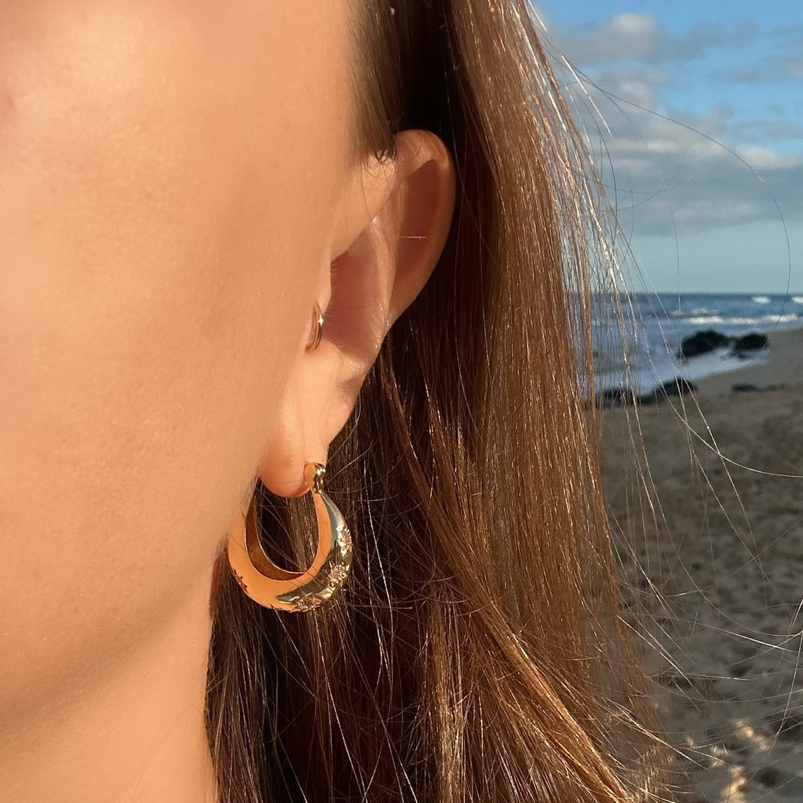 Stella Celestial Hoops