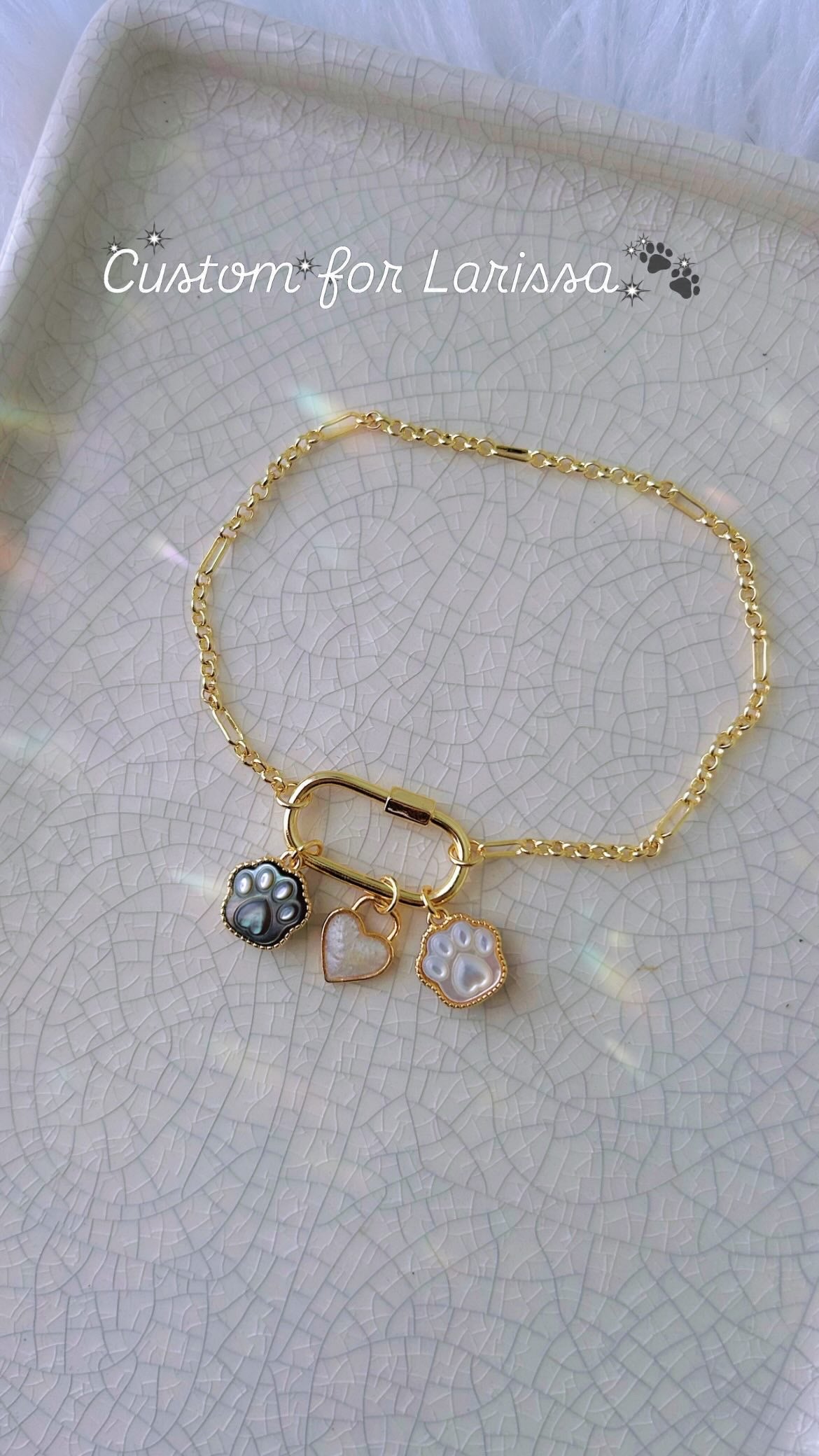 Custom Charm Bracelet - Live Design