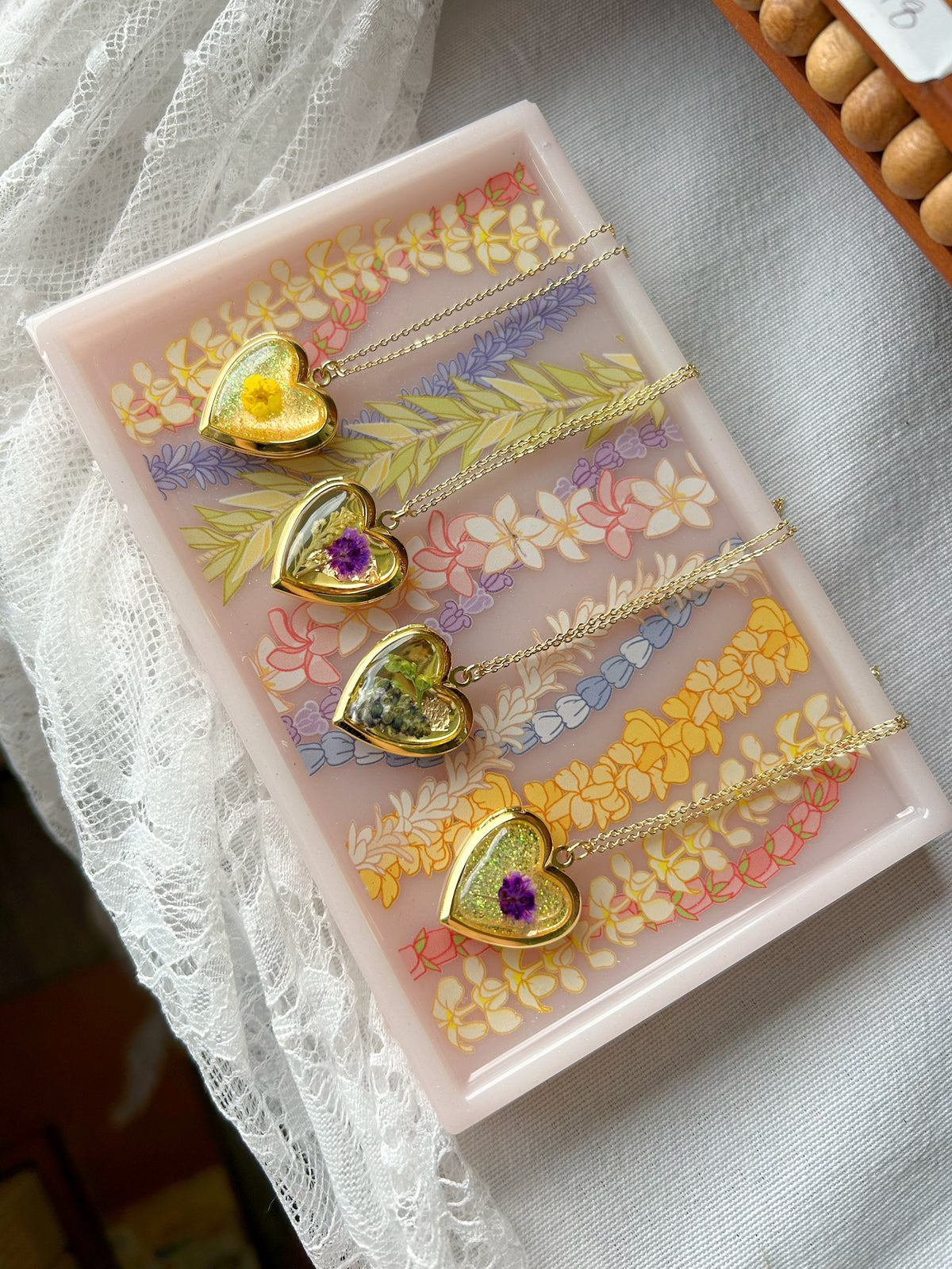 Dainty Violet Locket