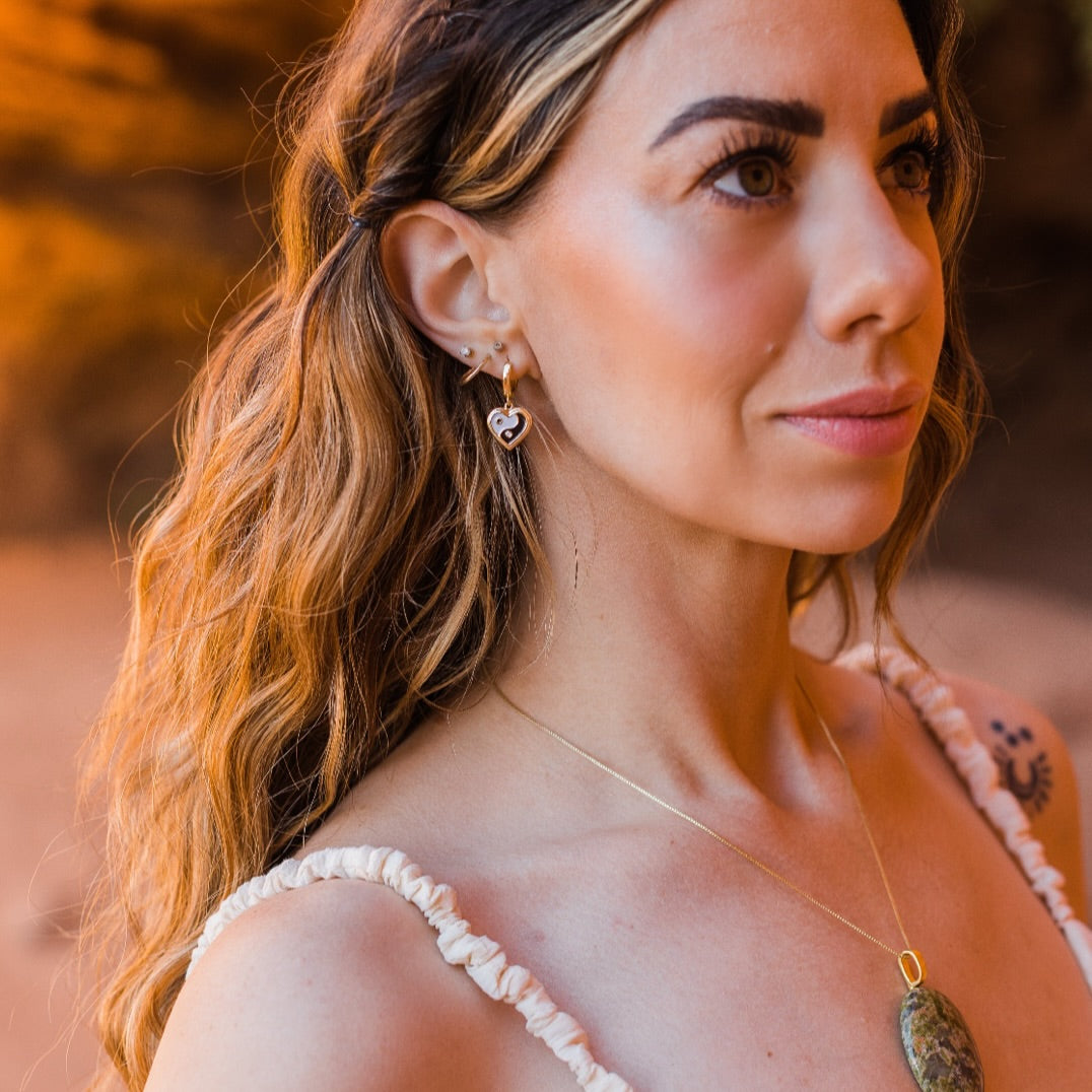 Black Yin Yang Huggies