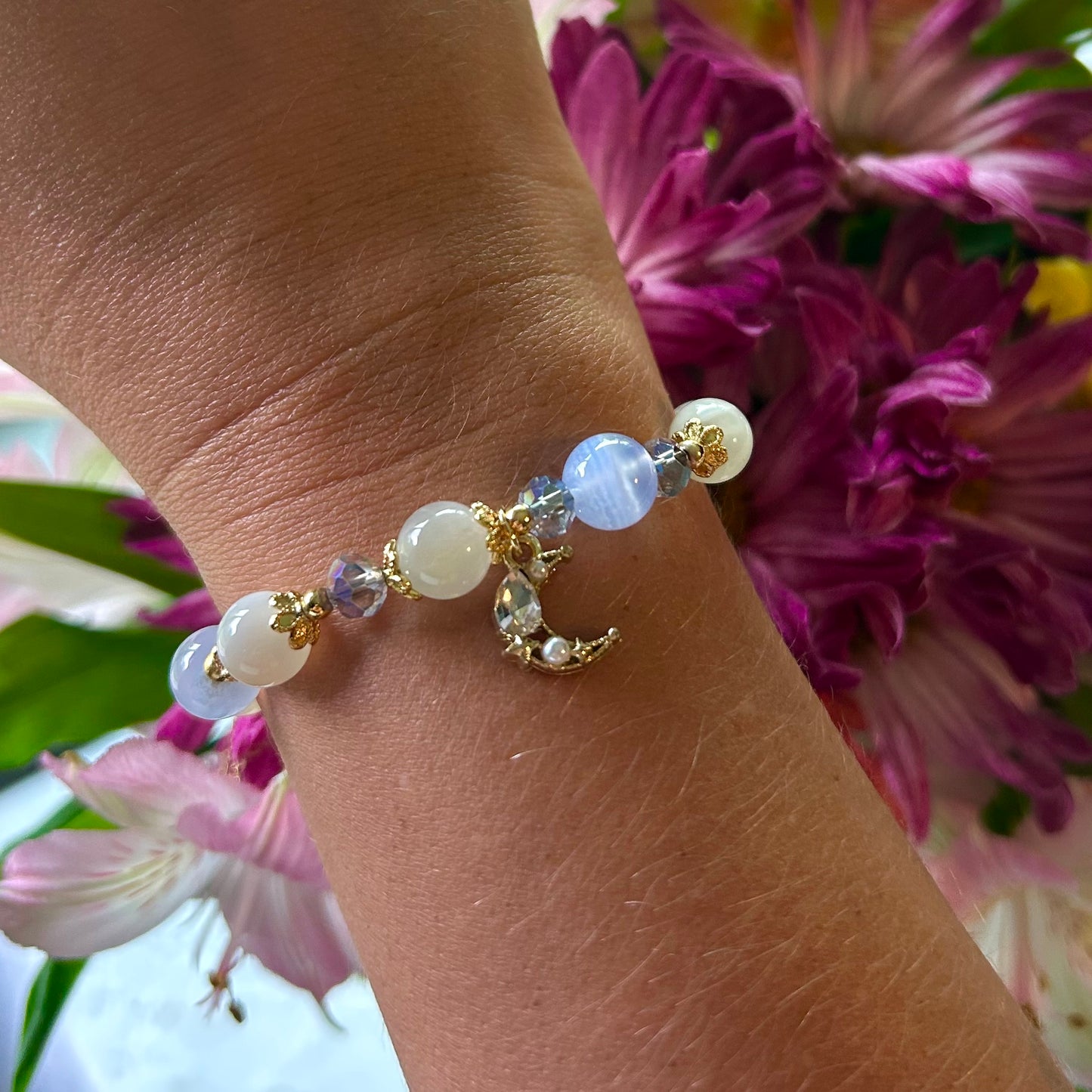 Blue Lace Agate Bracelet