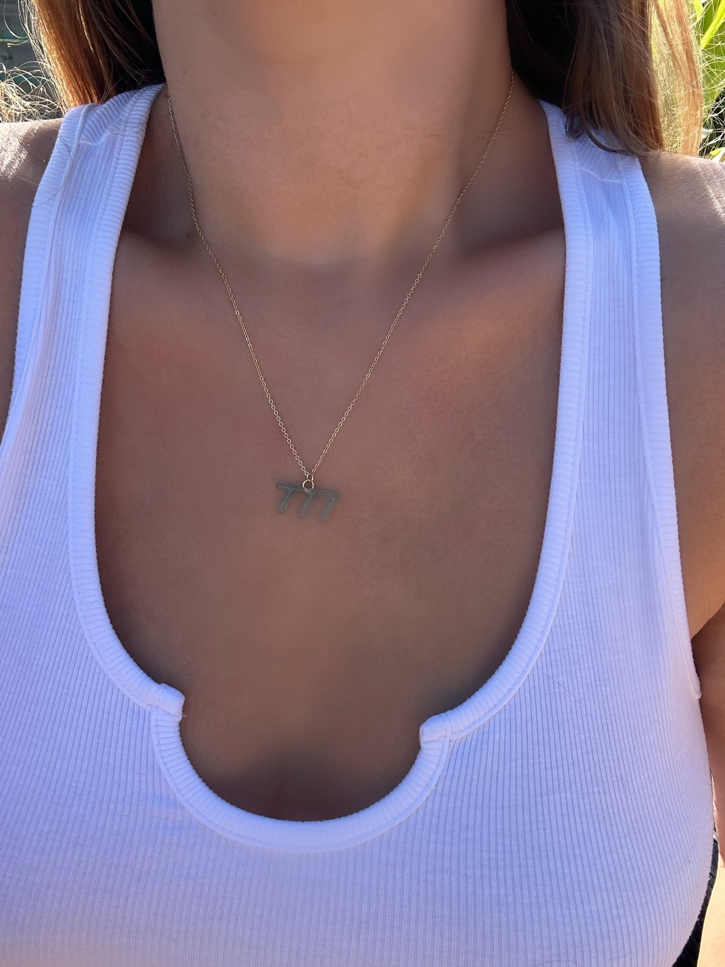 777 Jade Necklace