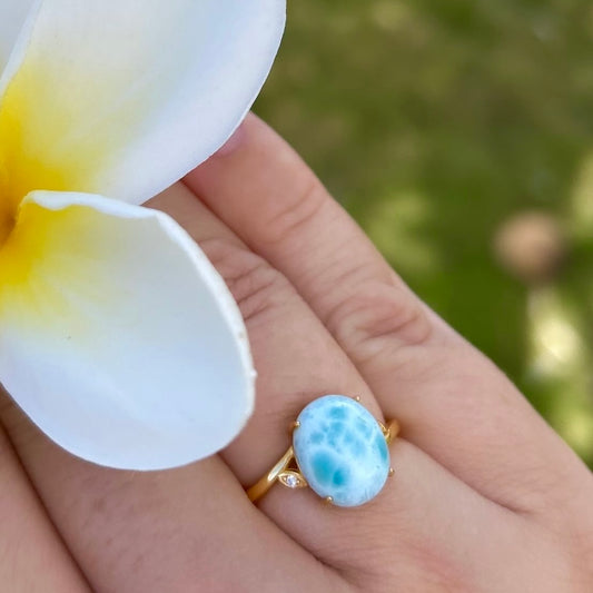 Aria Larimar Ring