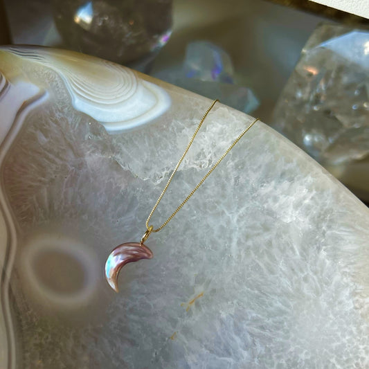 Pink Moon Necklace