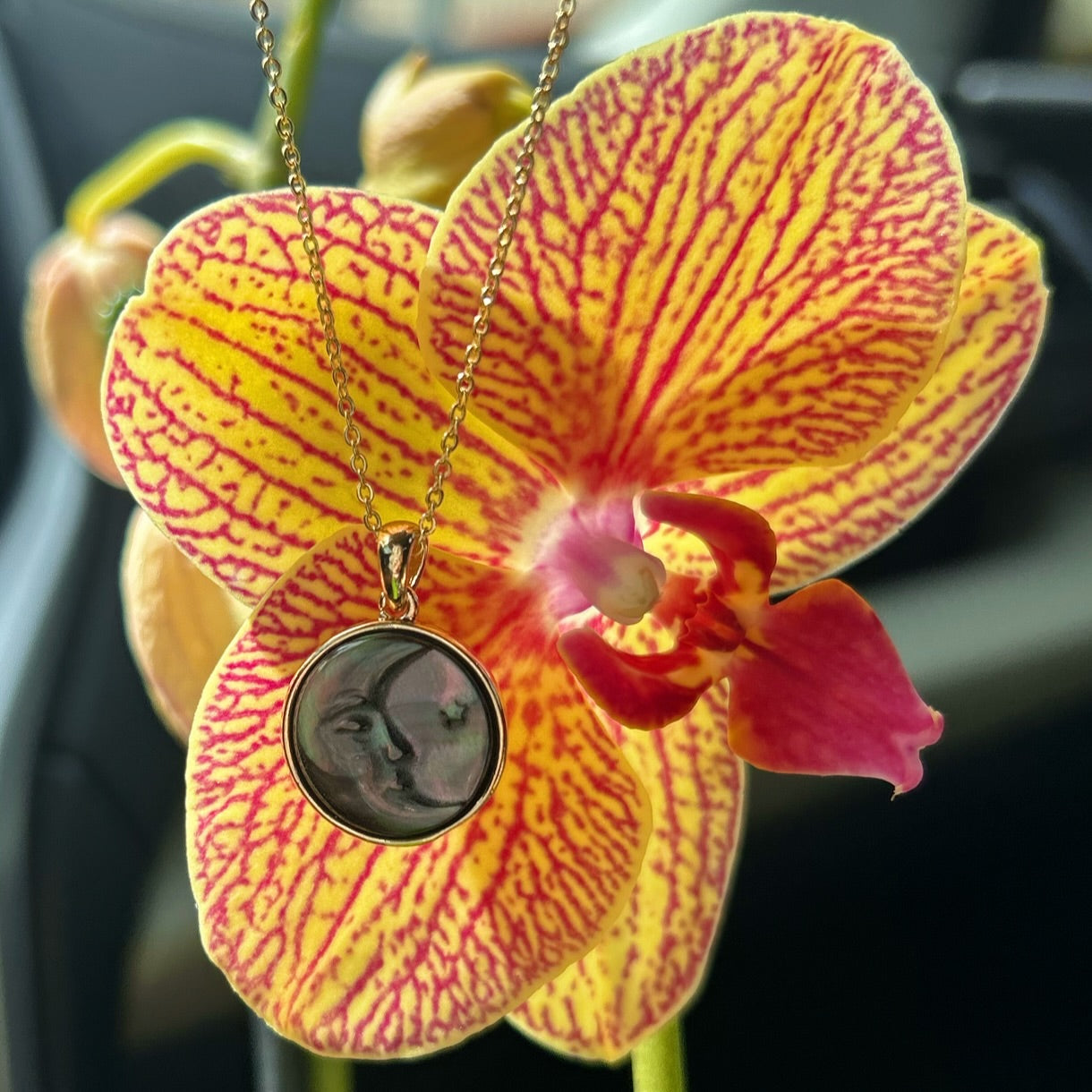 Luna Black Moon Necklace