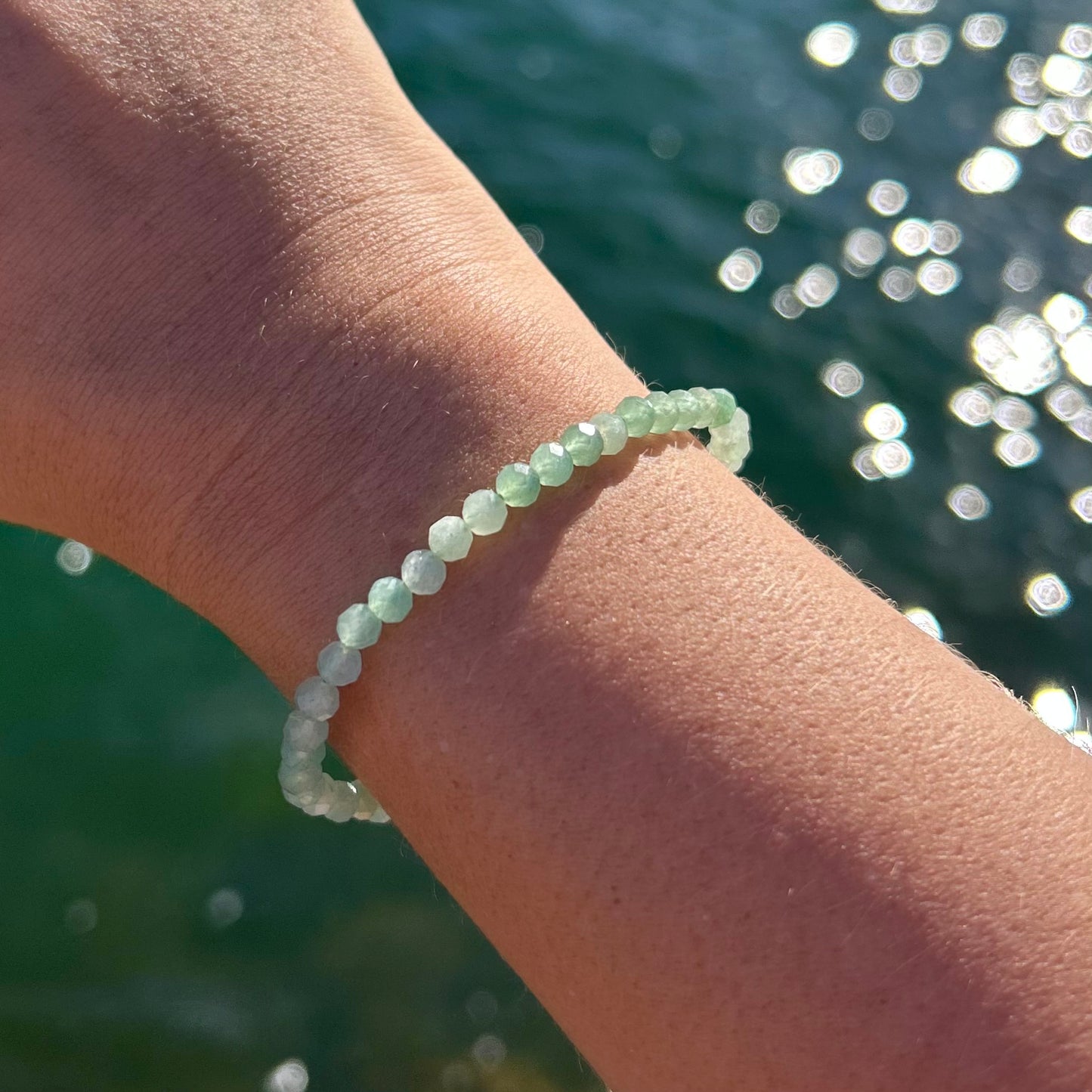 Green Aventurine Stretchy Bracelet