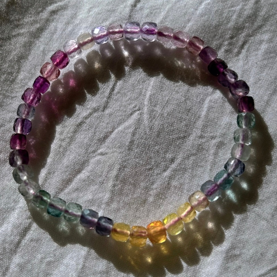Fluorite Stretchy Bracelet