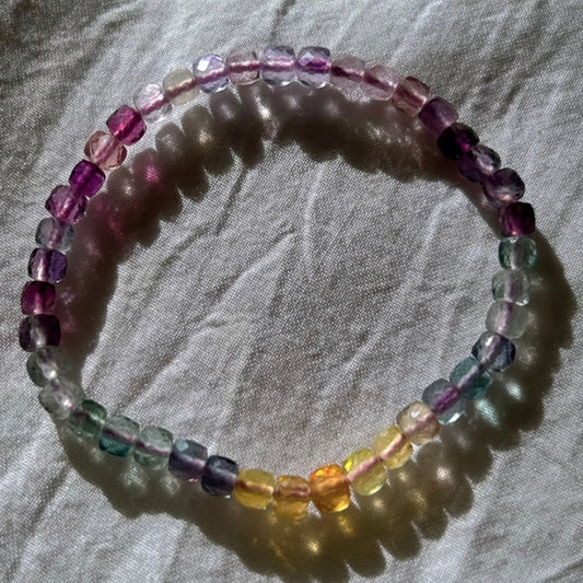 Fluorite Stretchy Bracelet