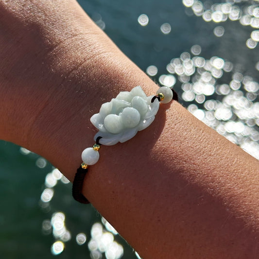 Lotus Jade Bracelet