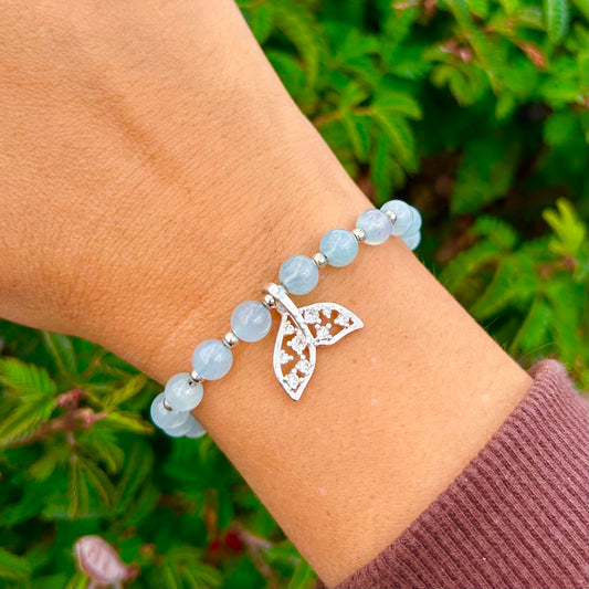Aquamarine Mermaid Bracelet