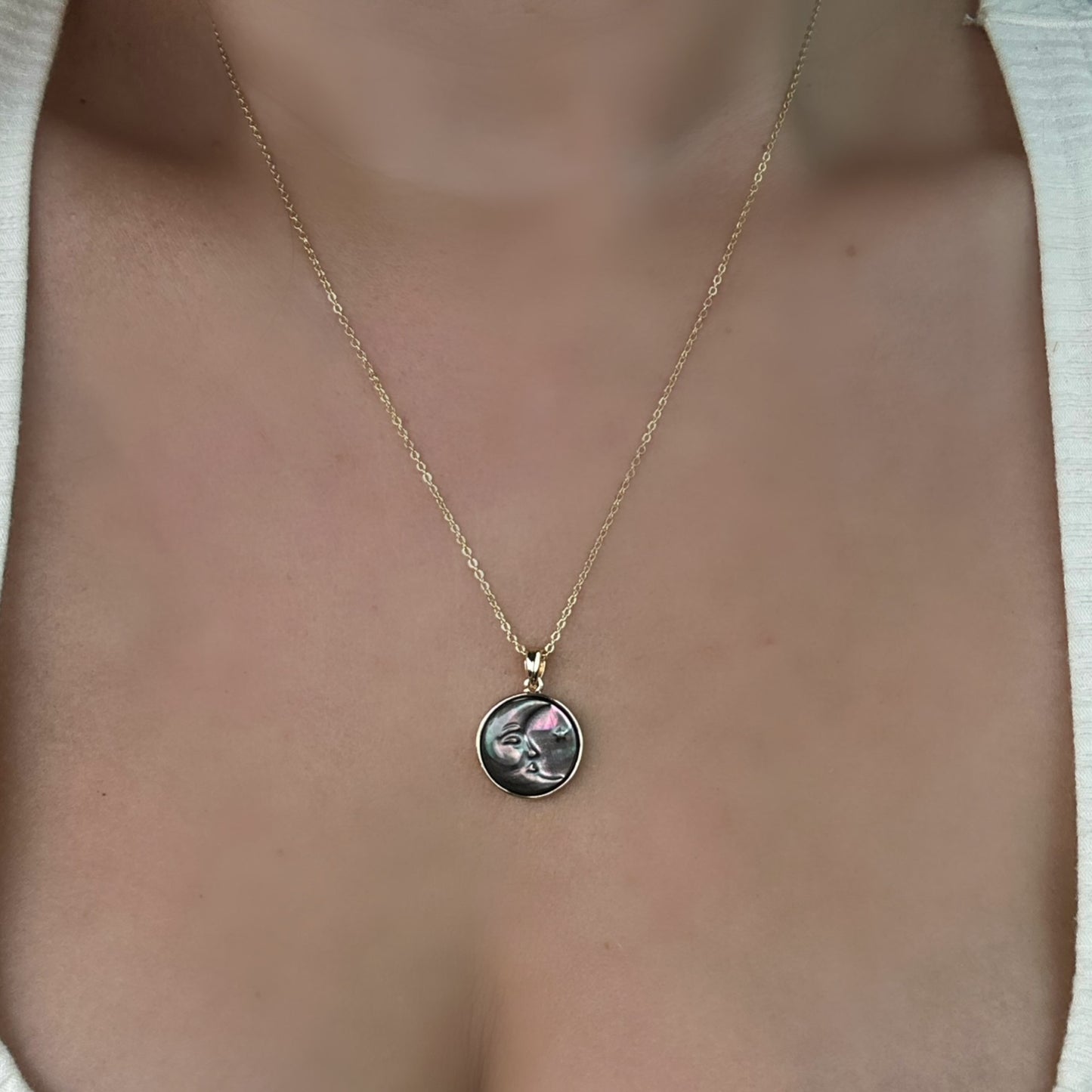 Luna Black Moon Necklace