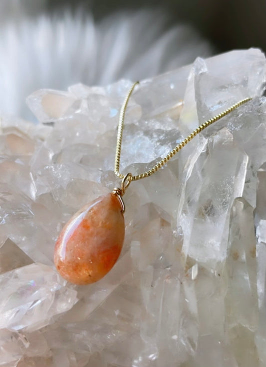Sabrina Sunstone Necklace