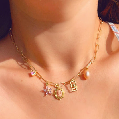 Fairy Garden Charm Necklace