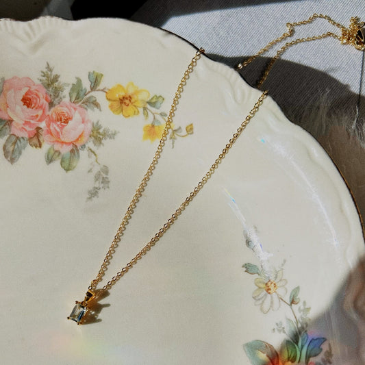 Naomi Aquamarine Necklace