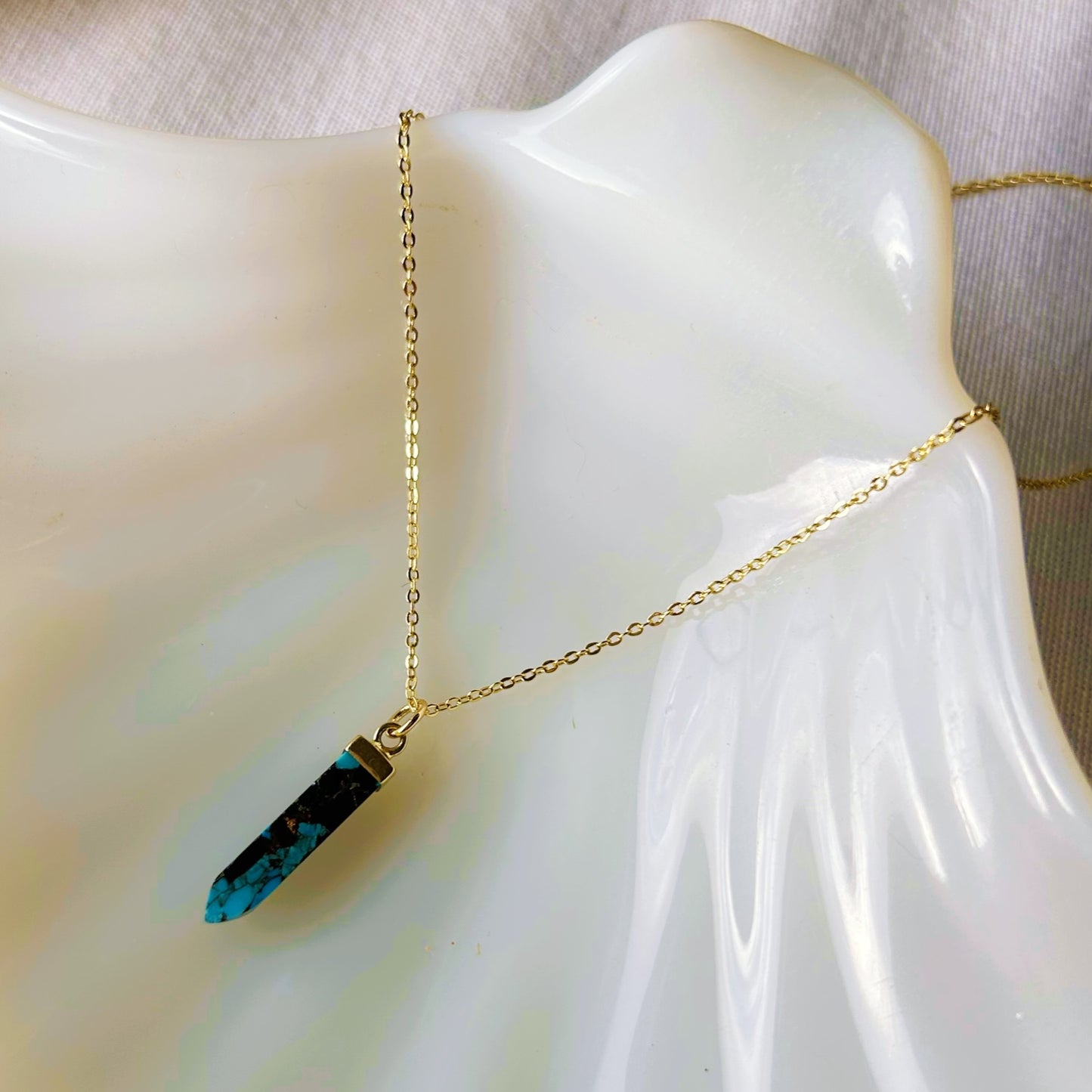 Dawn Turquoise Necklace