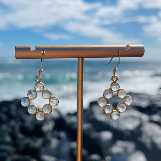 Tilly Moonstone Earrings