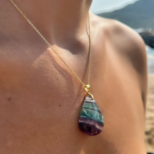 Dream Angel Teardrop Necklace