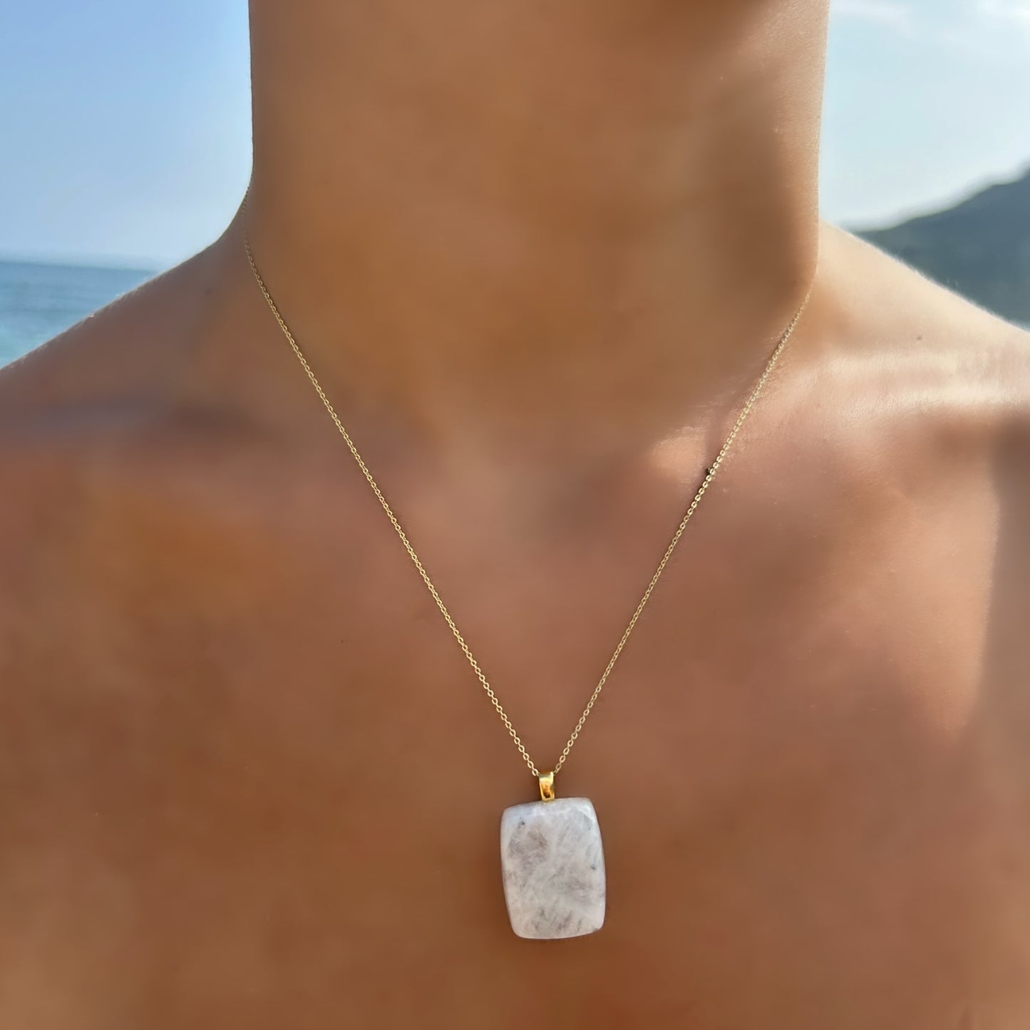 Serena Moonstone Necklace