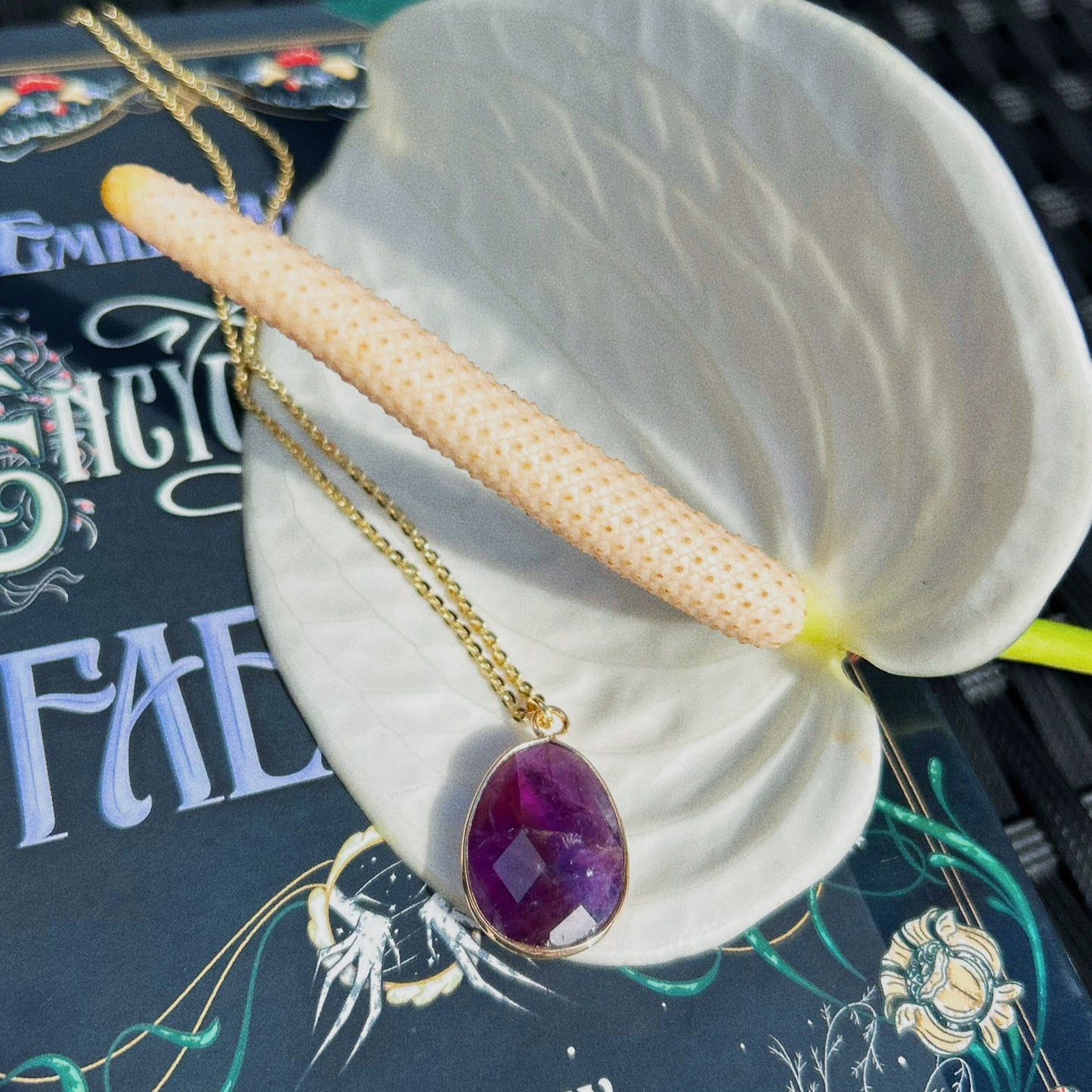 Alia Amethyst Necklace