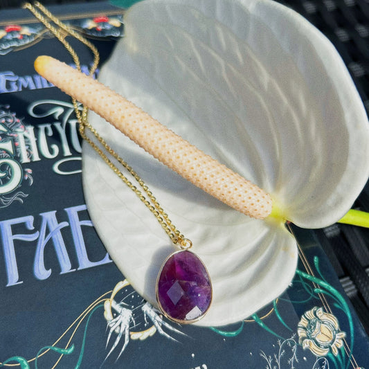 Alia Amethyst Necklace