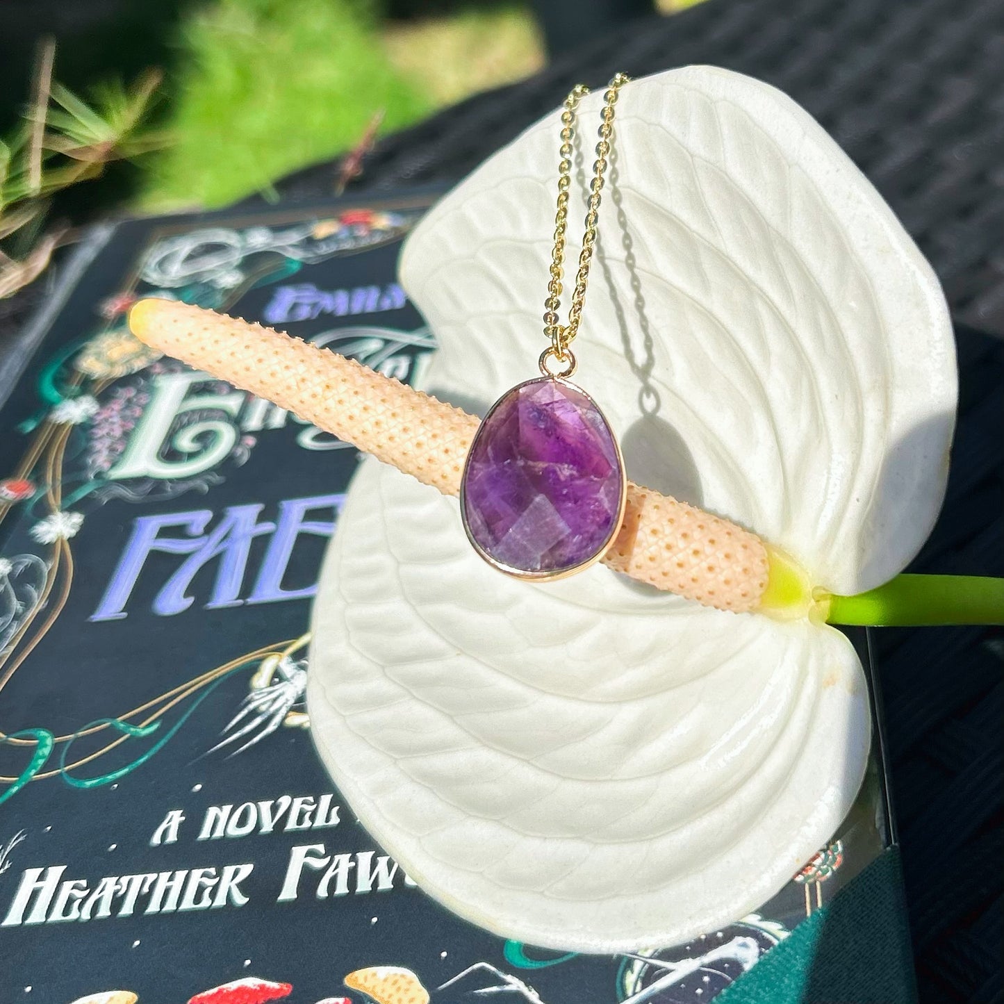 Alia Amethyst Necklace