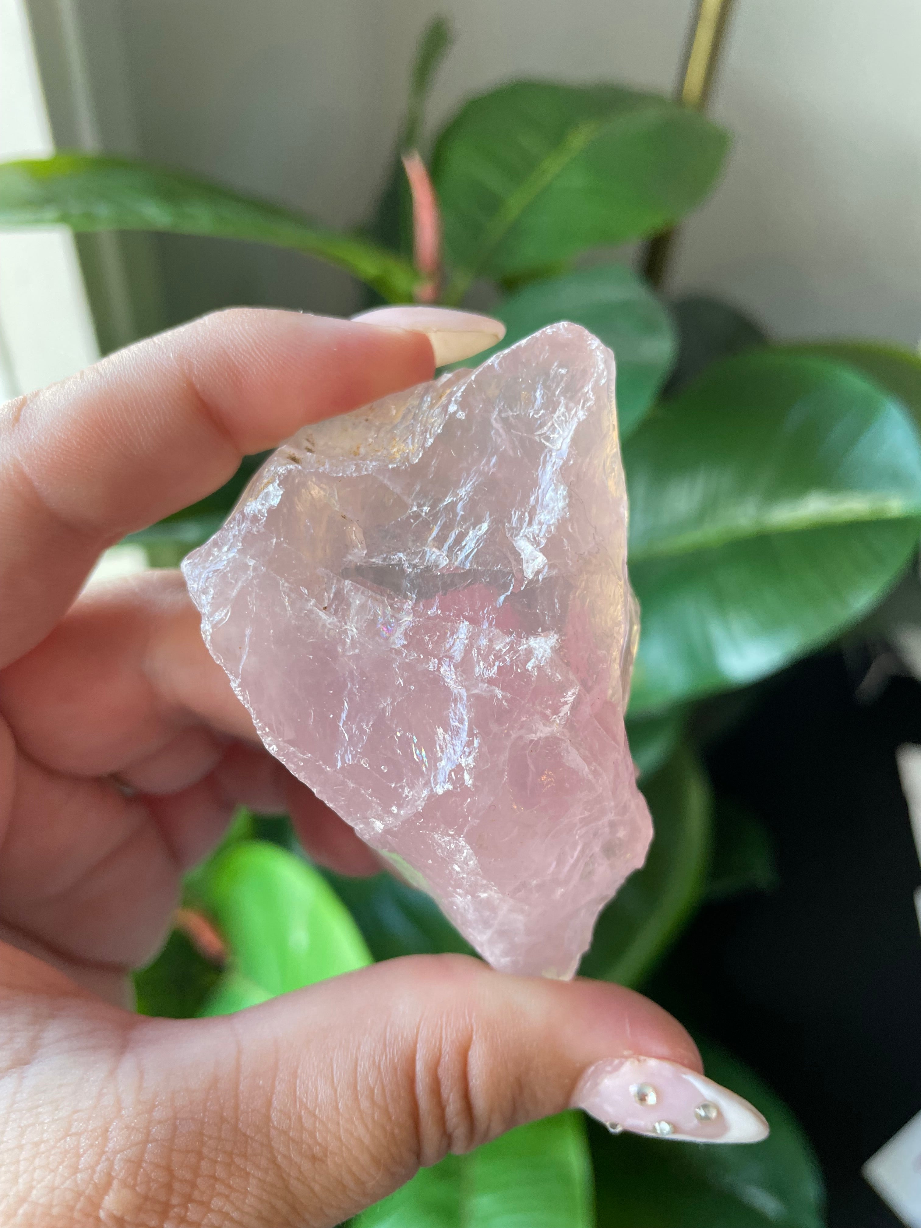 Rose Quartz Chunk Castle Gems