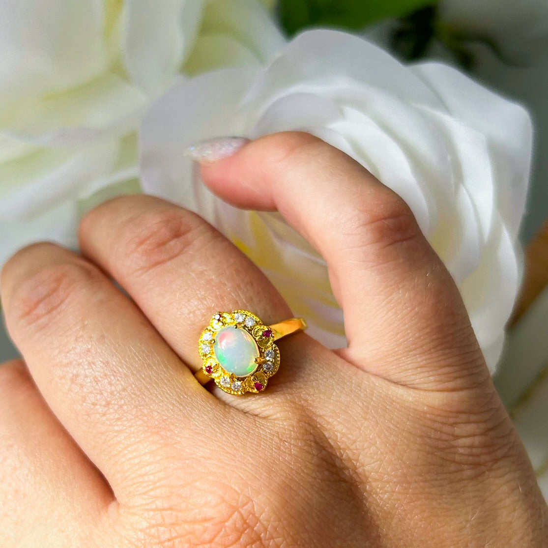 Regal Opal Ring