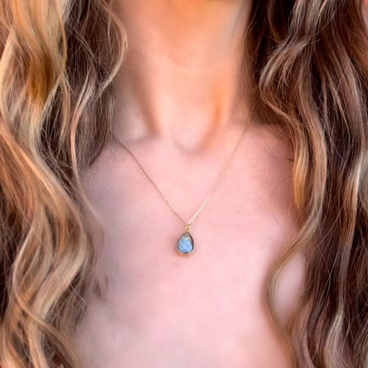 Levi Labradorite Necklace